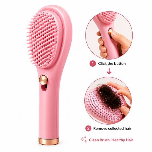 Self Cleaning Hair Brush