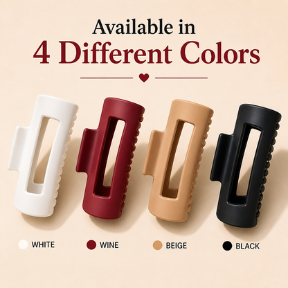 Flexible & Durable Jelly Claw Clip Pack of 6